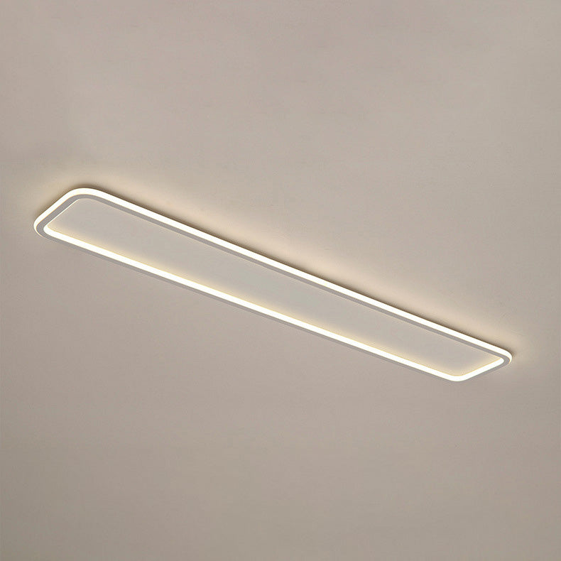 Rechthoekige Flush Mount Plafond Licht met Acryl Shade voor Woonkamer Restaurant