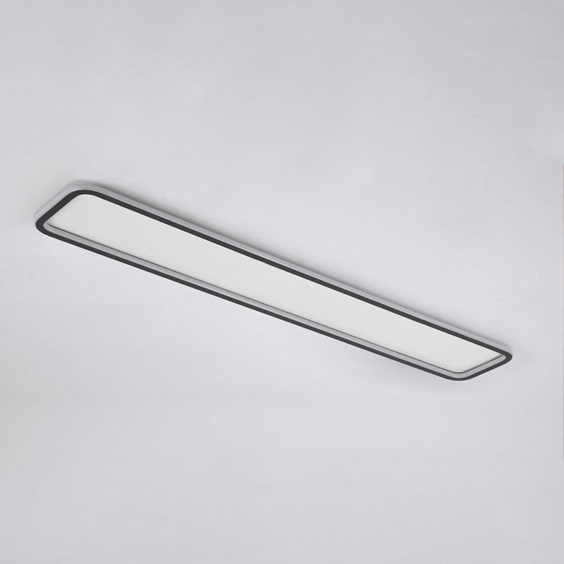 Rechthoekige Flush Mount Plafond Licht met Acryl Shade voor Woonkamer Restaurant