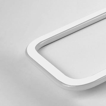 Rechthoekige Flush Mount Plafond Licht met Acryl Shade voor Woonkamer Restaurant