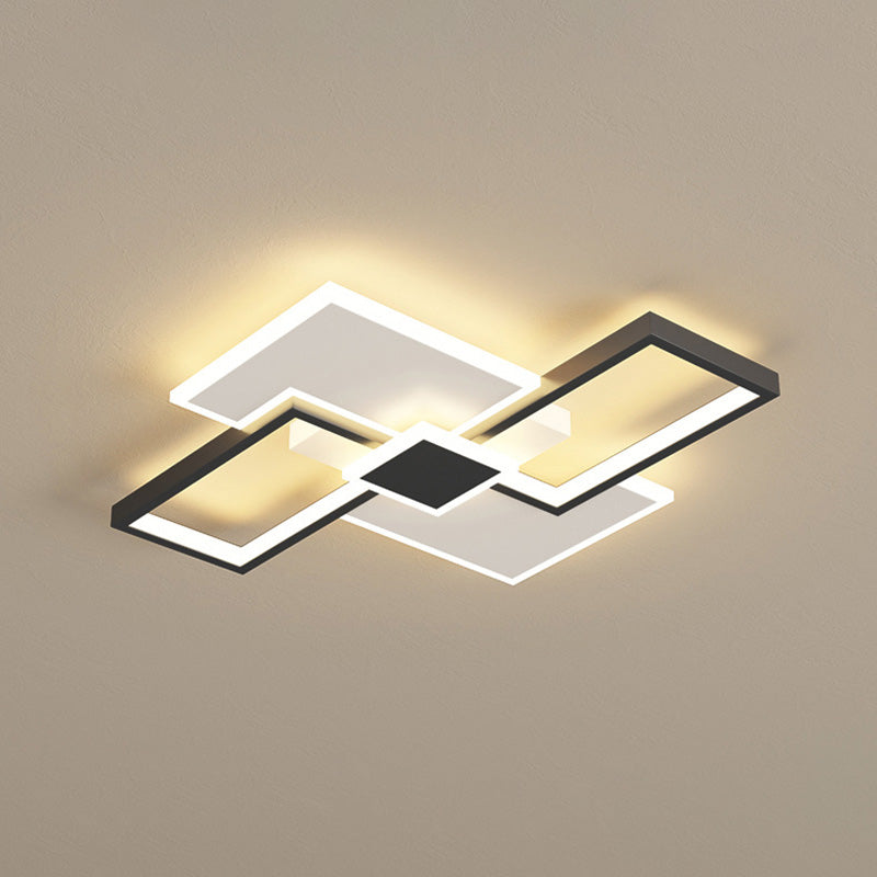 Creatieve geometrische inbouw plafondverlichtingsarmaturen voor woonkamerrestaurant