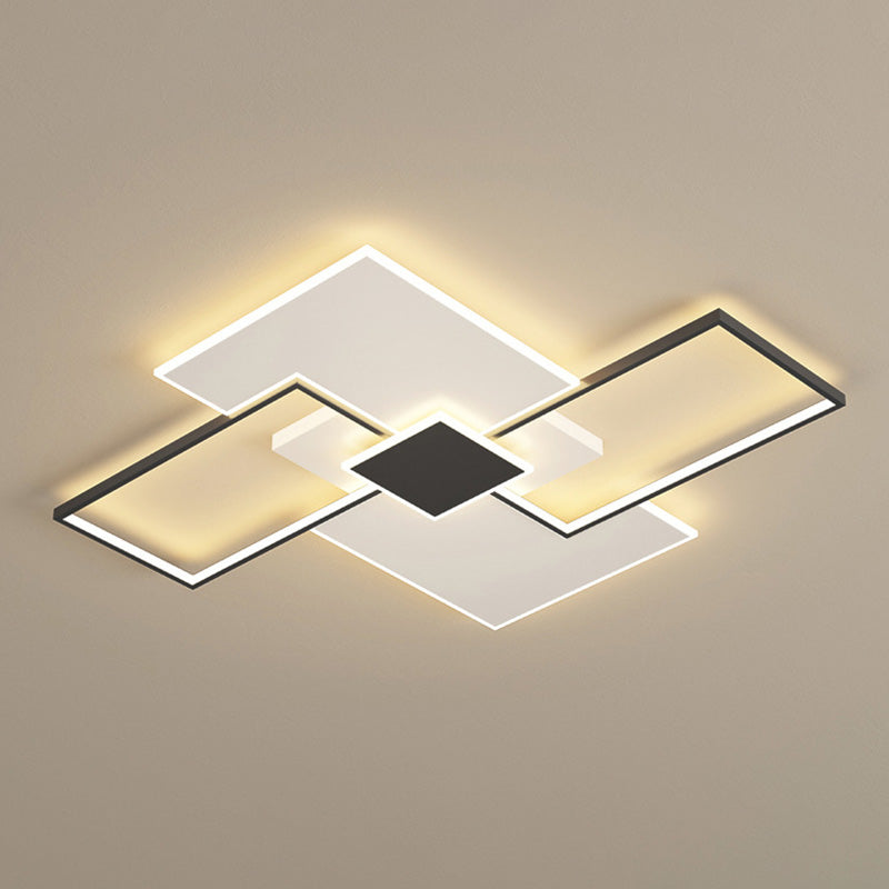 Creatieve geometrische inbouw plafondverlichtingsarmaturen voor woonkamerrestaurant