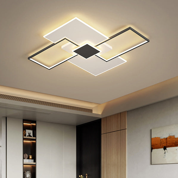 Creatieve geometrische inbouw plafondverlichtingsarmaturen voor woonkamerrestaurant