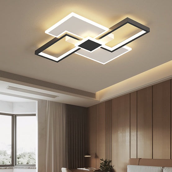 Creatieve geometrische inbouw plafondverlichtingsarmaturen voor woonkamerrestaurant