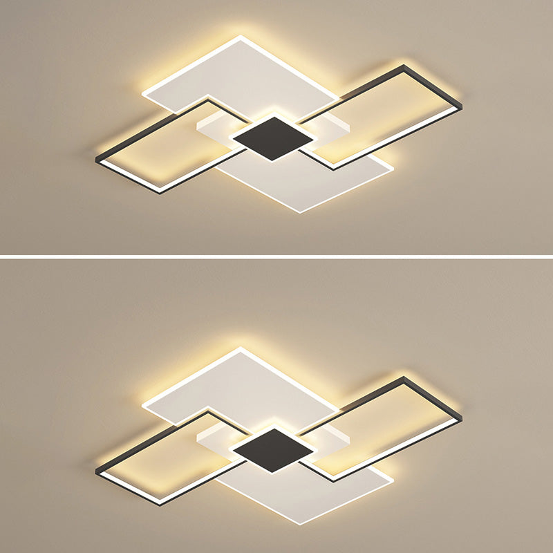 Creatieve geometrische inbouw plafondverlichtingsarmaturen voor woonkamerrestaurant