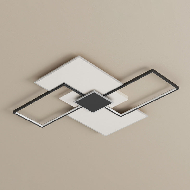 Creatieve geometrische inbouw plafondverlichtingsarmaturen voor woonkamerrestaurant