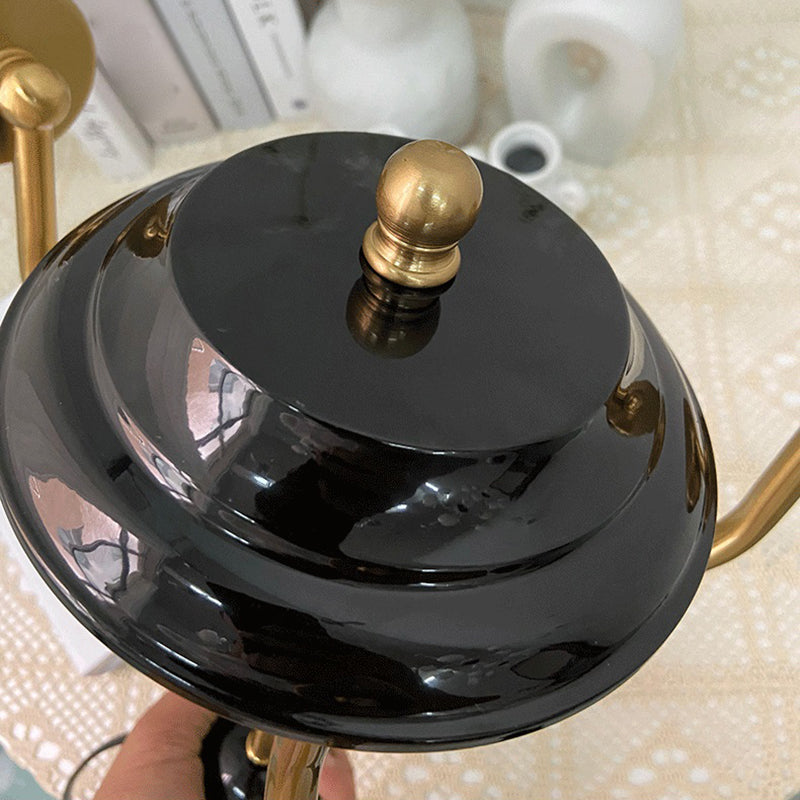 Luces de lámpara moderna con vidrio de ópalo blanco esmerilado para el dormitorio del comedor