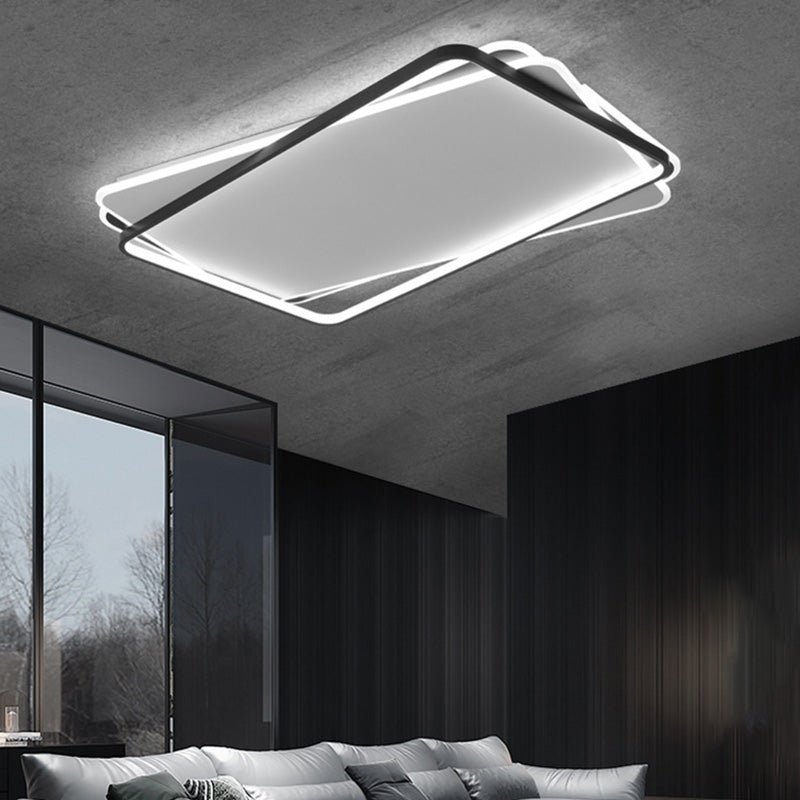 Simple Flush Moun Ceiling Lamp Ultra-thin Lamp for Bedroom Living Room