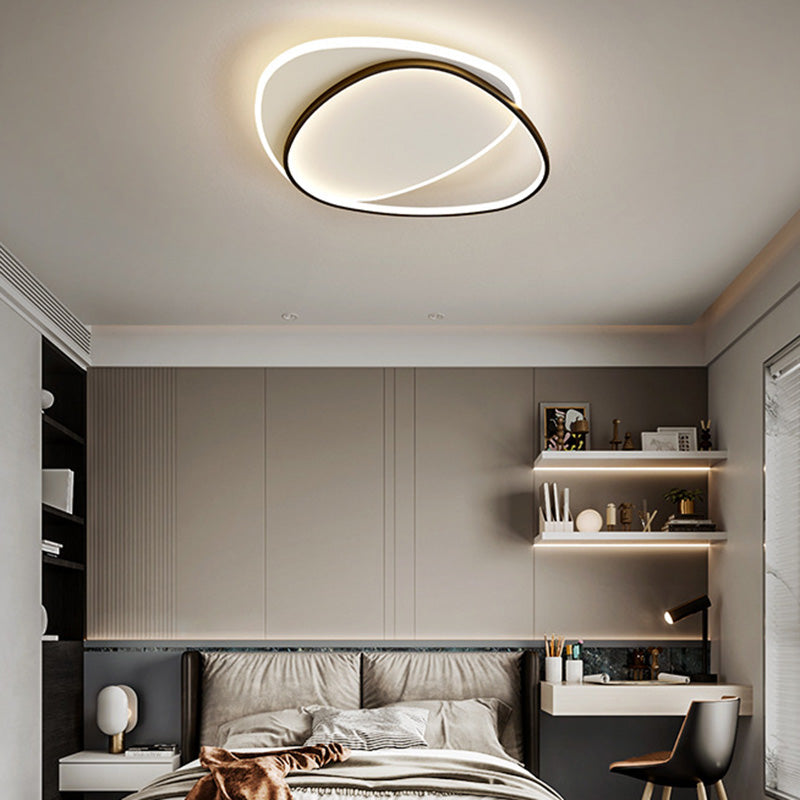 Nordic Style Modern Simple LED Ceiling Lamp for Living Room Children's Room