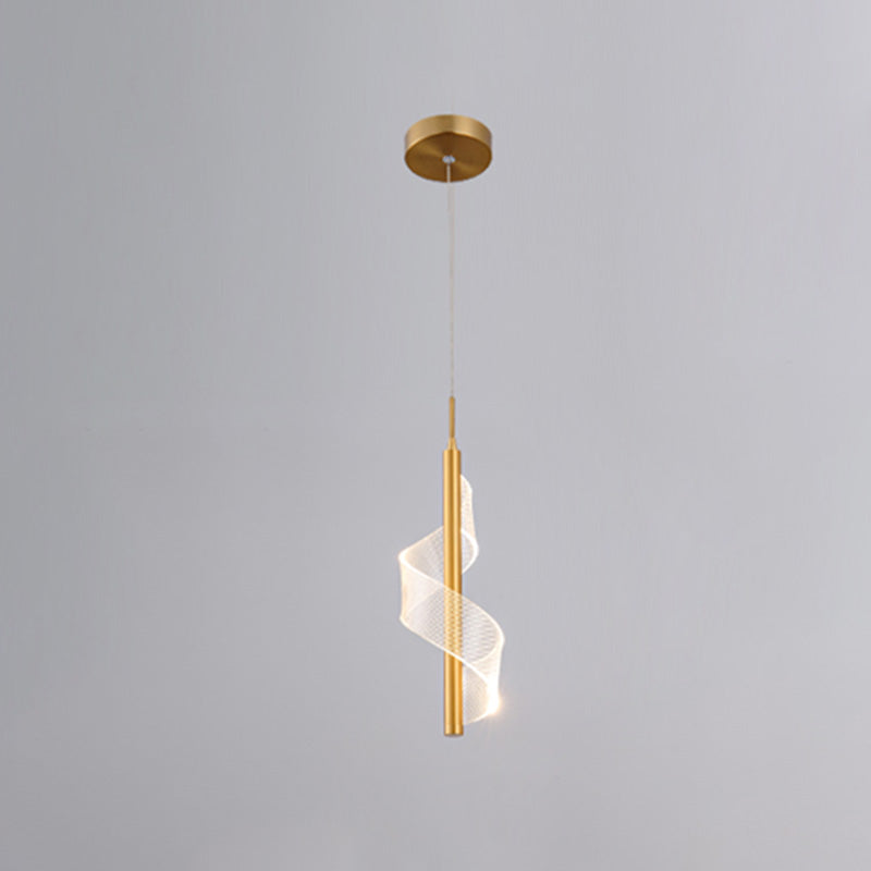 Stile moderno a led in metallo Luce a sospensione per soggiorno per soggiorno sala da pranzo