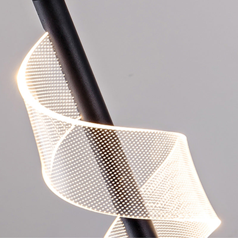 Stile moderno a led in metallo Luce a sospensione per soggiorno per soggiorno sala da pranzo