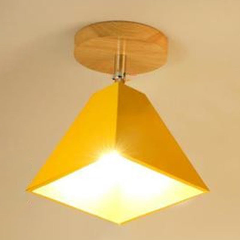 Geometric Flush Mount Massimale Light con Iron Art per Corridor Balcone