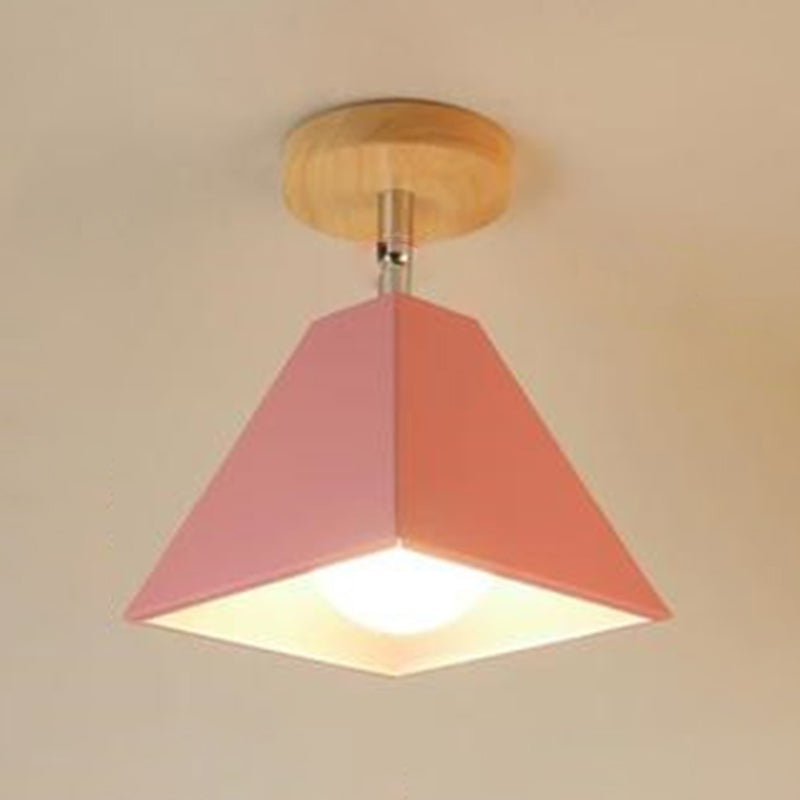 Geometric Flush Mount Massimale Light con Iron Art per Corridor Balcone