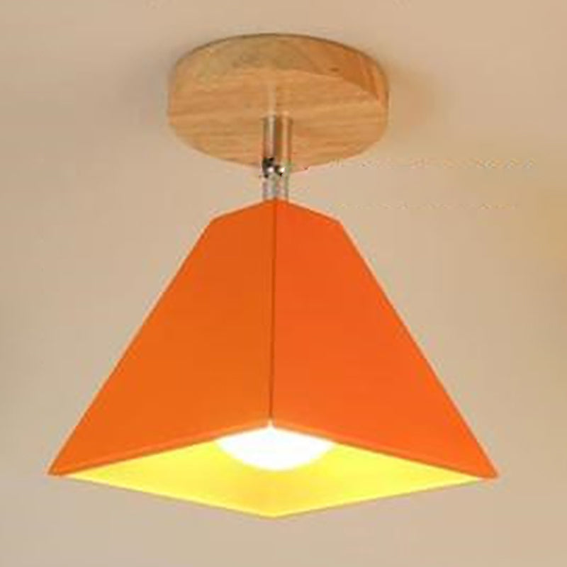 Geometric Flush Mount Massimale Light con Iron Art per Corridor Balcone