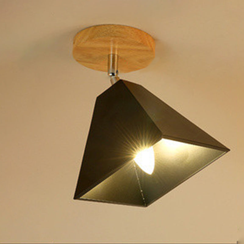 Geometric Flush Mount Massimale Light con Iron Art per Corridor Balcone