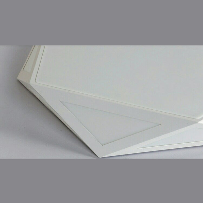 Luz de techo de montaje geométrico creativo Lámpara de macaron de colores para la habitación de Kid