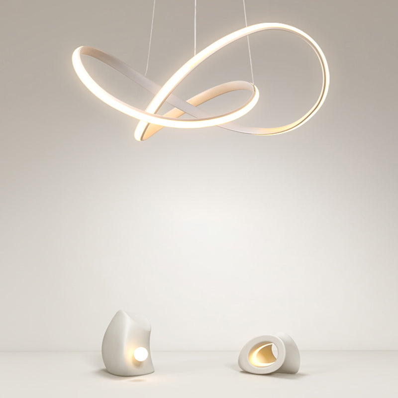 2 colori opzionali in atto opzionale lampadario moderno sospeso per la camera da letto del soggiorno