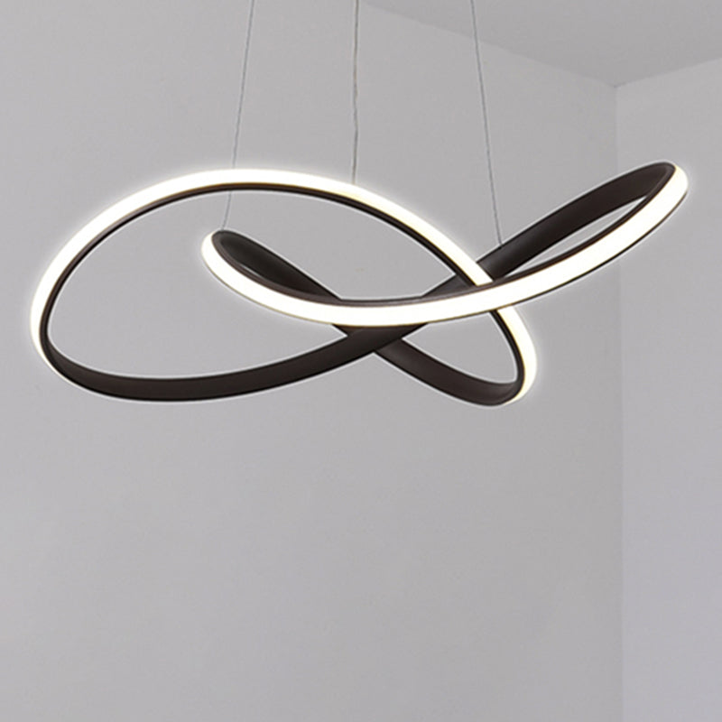 2 colori opzionali in atto opzionale lampadario moderno sospeso per la camera da letto del soggiorno