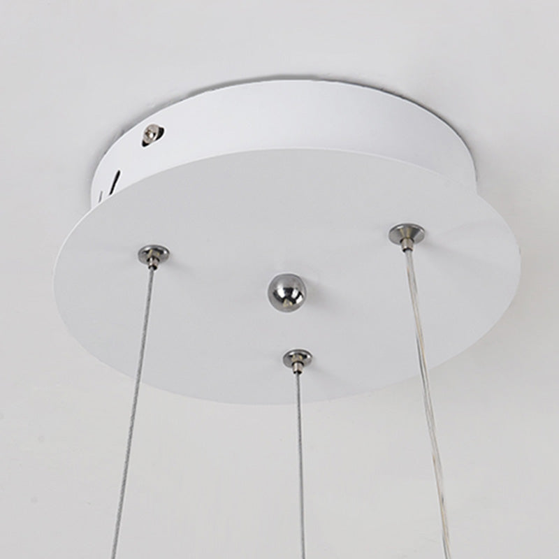 2 colori opzionali in atto opzionale lampadario moderno sospeso per la camera da letto del soggiorno