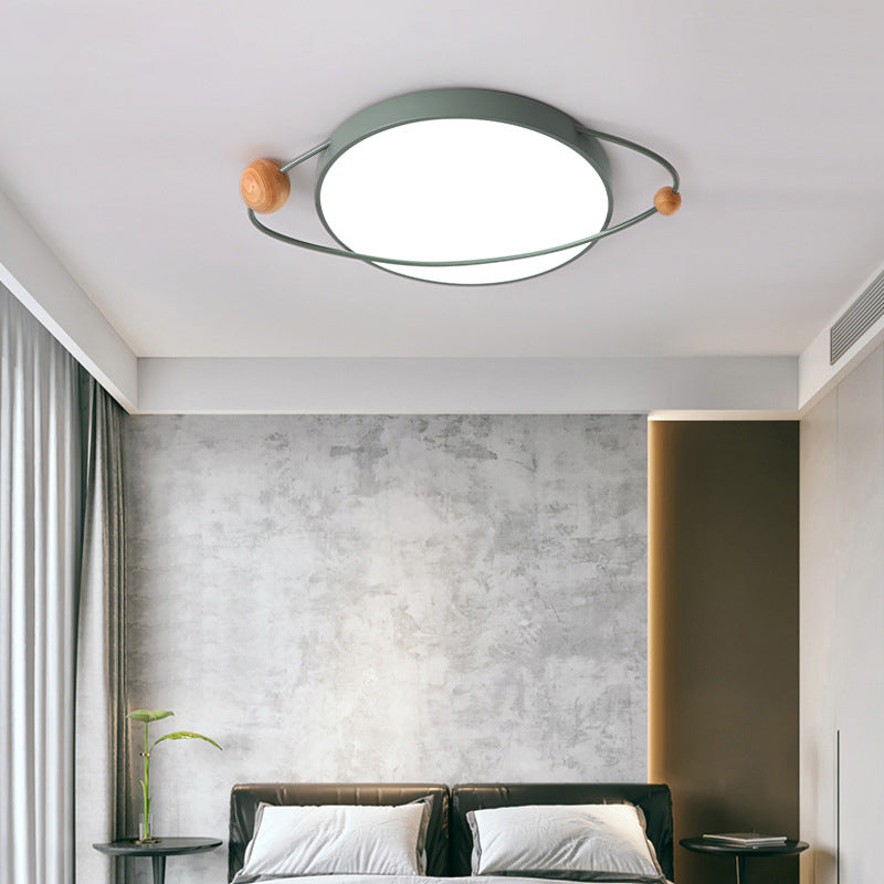 Lámparas y lámparas incrustadas con pantalla de acrílico para habitaciones infantiles de estilo Nórdico