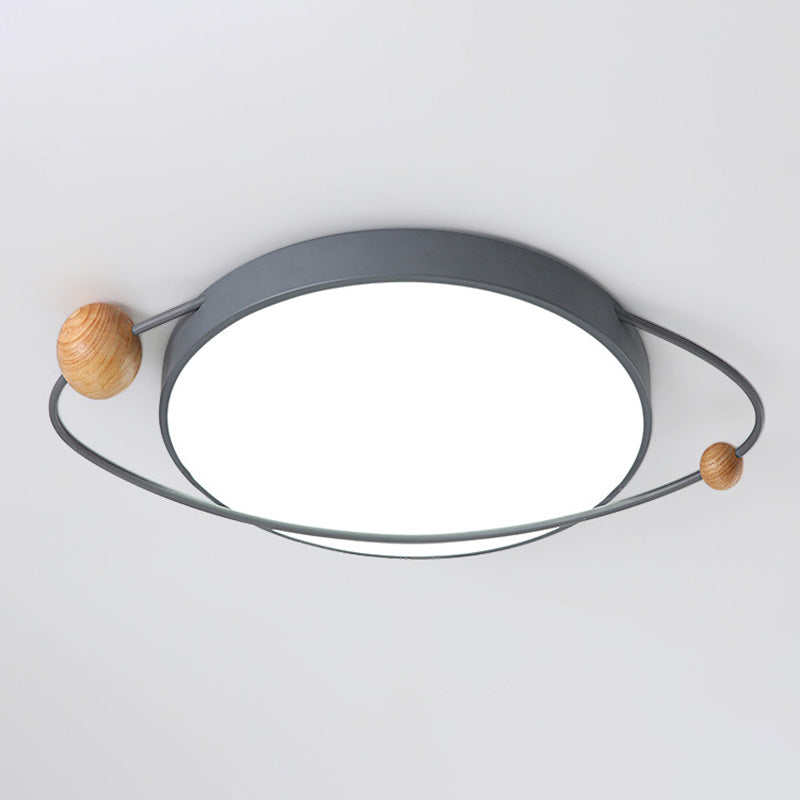 Lámparas y lámparas incrustadas con pantalla de acrílico para habitaciones infantiles de estilo Nórdico