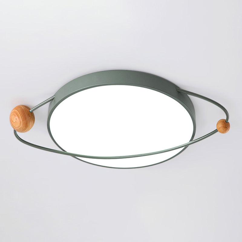 Lámparas y lámparas incrustadas con pantalla de acrílico para habitaciones infantiles de estilo Nórdico