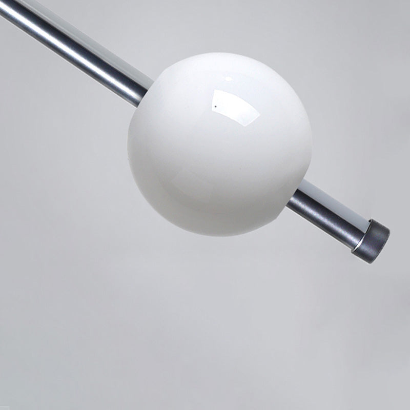 Tube Suspended Light Ceiling Modern Style Warm Light Hanging Light for Bedroom