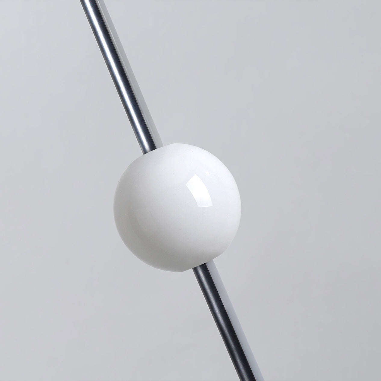 Tube Suspended Light Ceiling Modern Style Warm Light Hanging Light for Bedroom