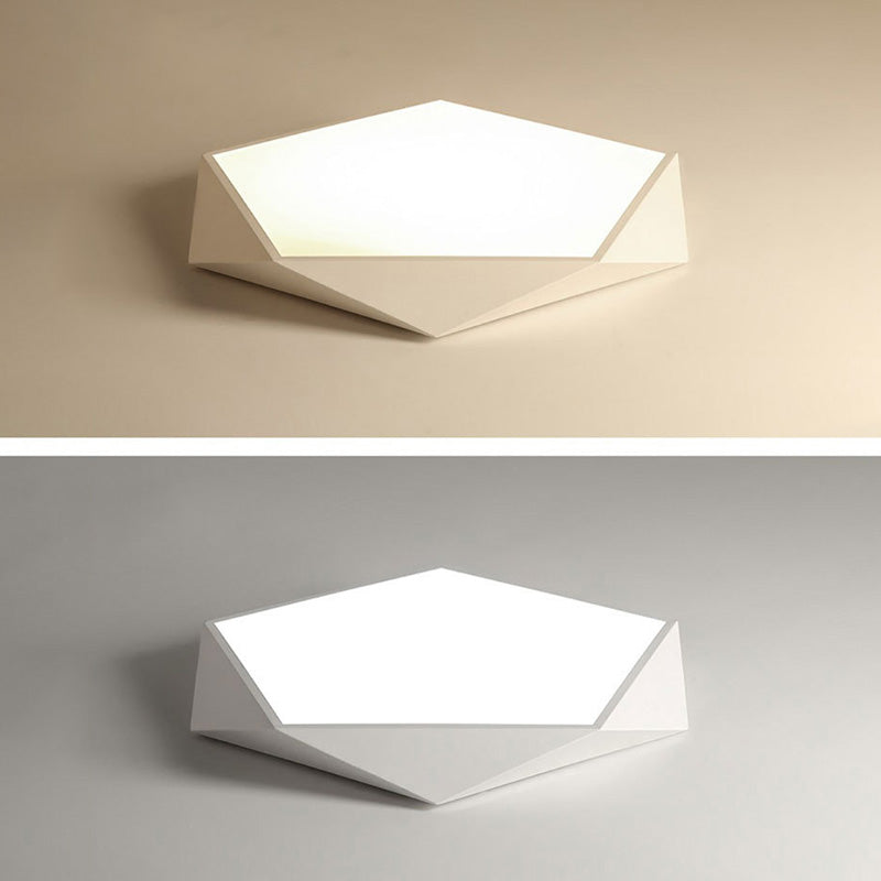 Nordic flushmountlights plafonnier macaron coloré pour salon