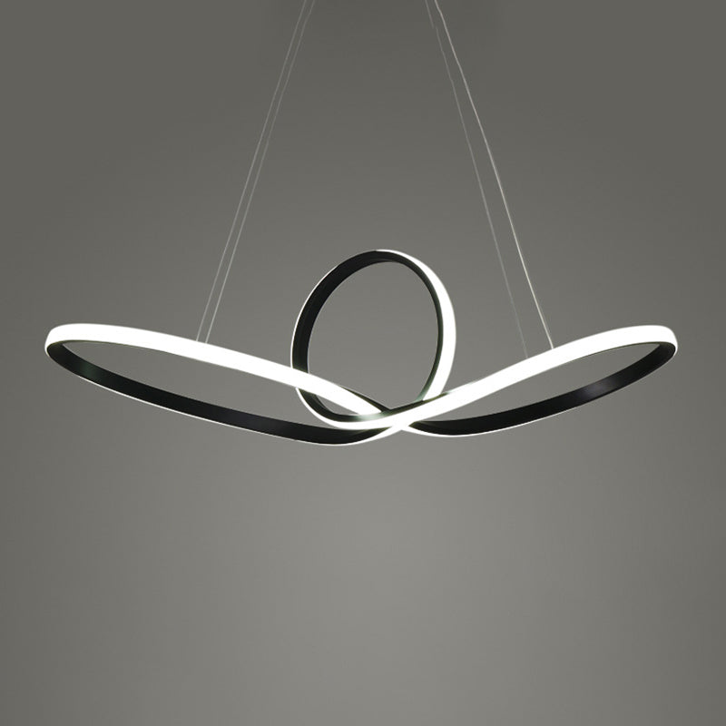 3 Farbe optional moderne Turn -Kronleuchter LED Hängende Leuchten für Wohnzimmer Schlafzimmer