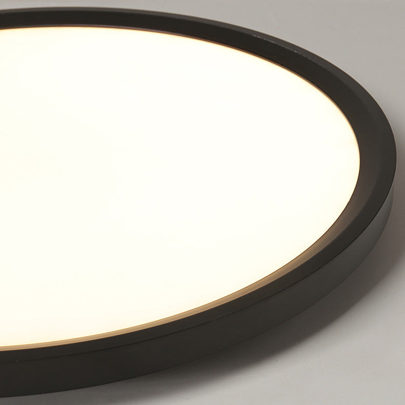 Nordic Style Ultra-fine Flush Mount Ceiling Lamp for Living Room Study Room