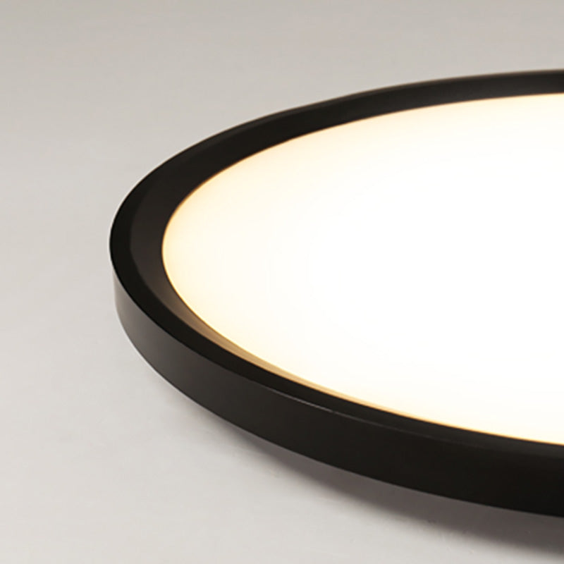 Nordic Style Ultra-fine Flush Mount Ceiling Lamp for Living Room Study Room