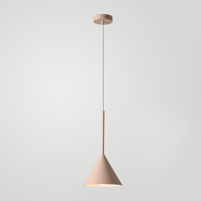 Lámpara colgante de techo Macron Luz de techo de metal simple para dormitorio de comedor