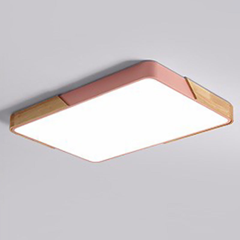 Plafonnier nordique Macaron LED plafonnier encastré pour balcon couloir