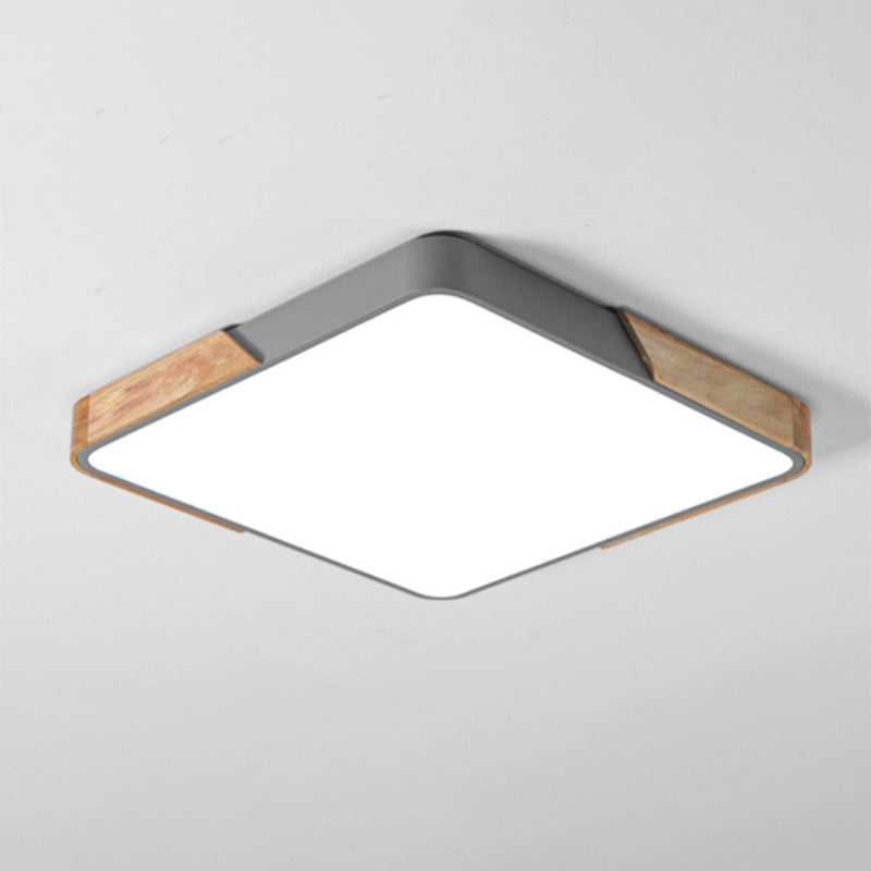 Plafonnier nordique Macaron LED plafonnier encastré pour balcon couloir