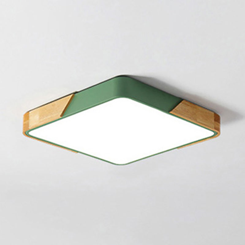 Plafonnier nordique Macaron LED plafonnier encastré pour balcon couloir