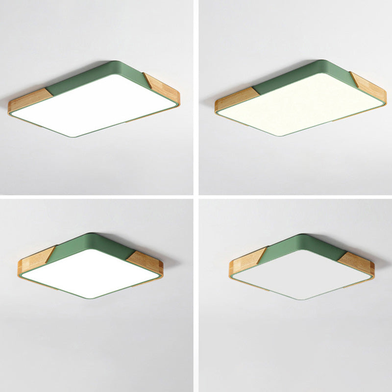 Plafonnier nordique Macaron LED plafonnier encastré pour balcon couloir