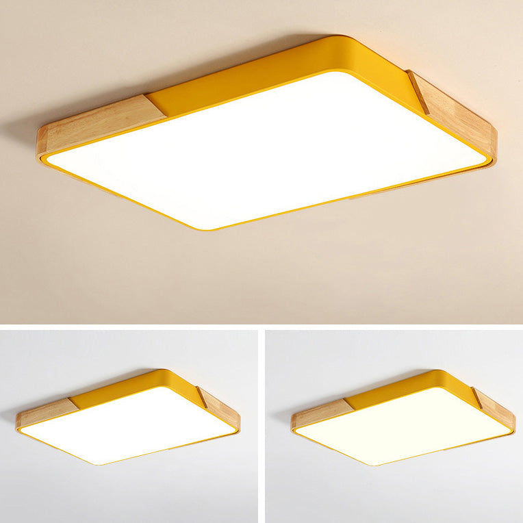 Plafonnier nordique Macaron LED plafonnier encastré pour balcon couloir