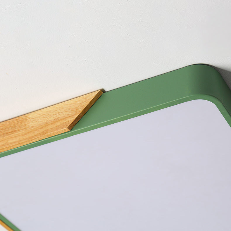 Plafonnier nordique Macaron LED plafonnier encastré pour balcon couloir