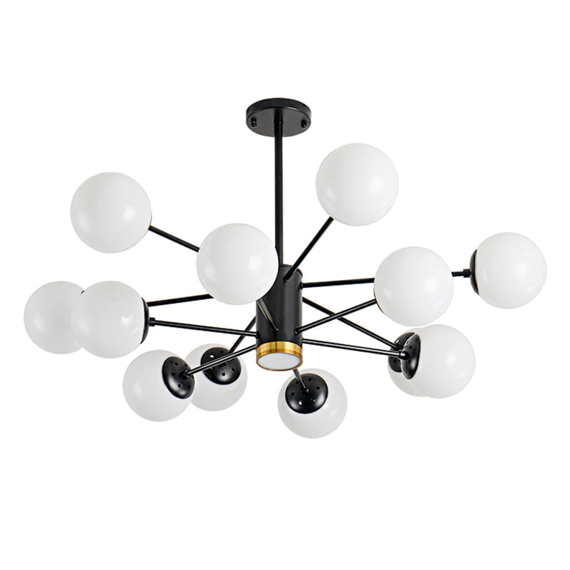 2 Schichten minimalistischer Kronleuchter Glasanhänger Kronleuchter für Esszimmer Schlafzimmer