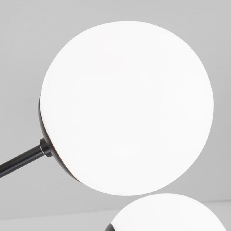 2 Schichten minimalistischer Kronleuchter Glasanhänger Kronleuchter für Esszimmer Schlafzimmer