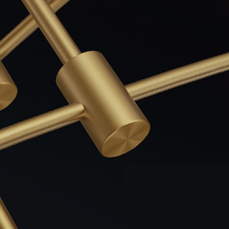 2 colori moderni opzionali per sala da pranzo a sospensione a sospensione in ottone