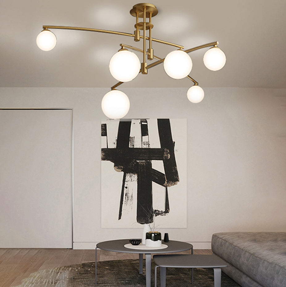 2 colori moderni opzionali per sala da pranzo a sospensione a sospensione in ottone