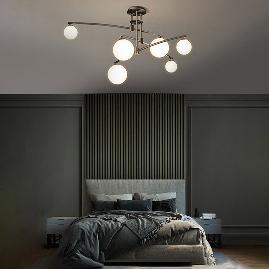 2 colori moderni opzionali per sala da pranzo a sospensione a sospensione in ottone