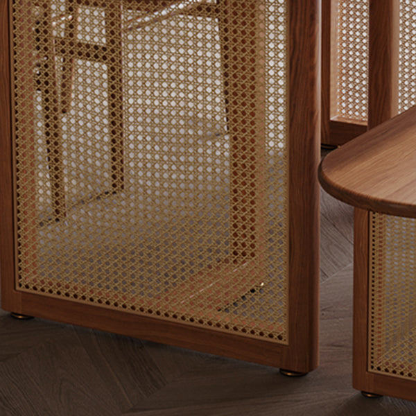 Solid Wood Dinette Table Contemporary Style Home Kitchen Dinner Furniture