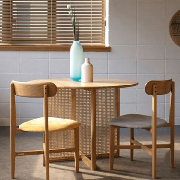 Solid Wood Dinette Table Contemporary Style Home Kitchen Dinner Furniture