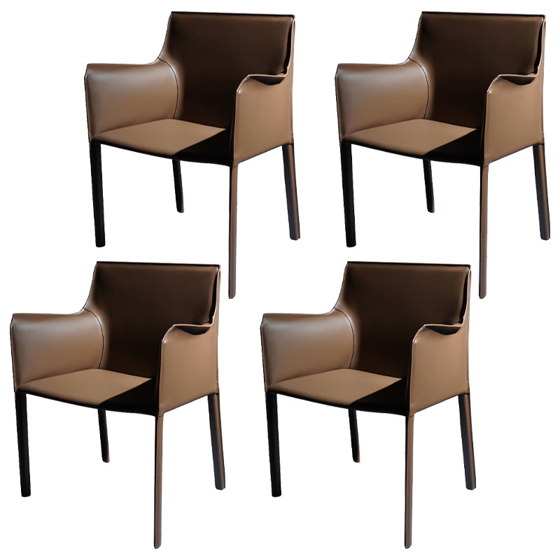Chaise de salle à manger moderne en simili cuir, finition mate, fauteuils de salle à manger à dossier solide