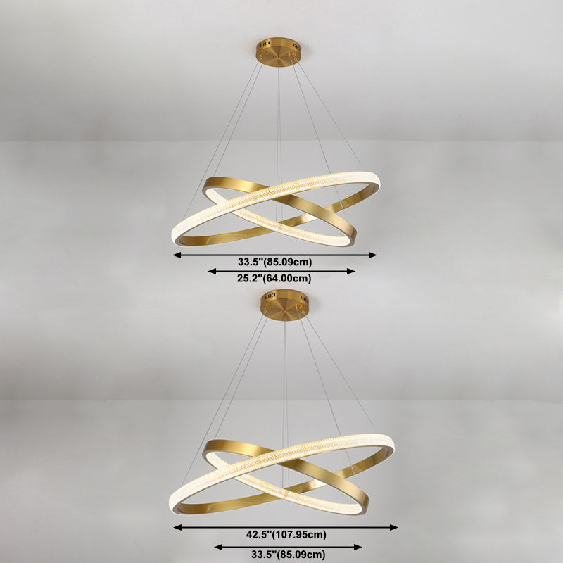 Charakteristische moderne einfache Style LED -Anhänger Kronleuchter Licht für Wohnzimmer Esszimmer Schlafzimmer