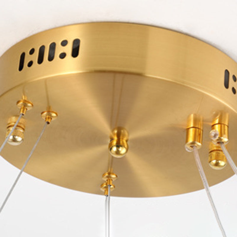 Charakteristische moderne einfache Style LED -Anhänger Kronleuchter Licht für Wohnzimmer Esszimmer Schlafzimmer