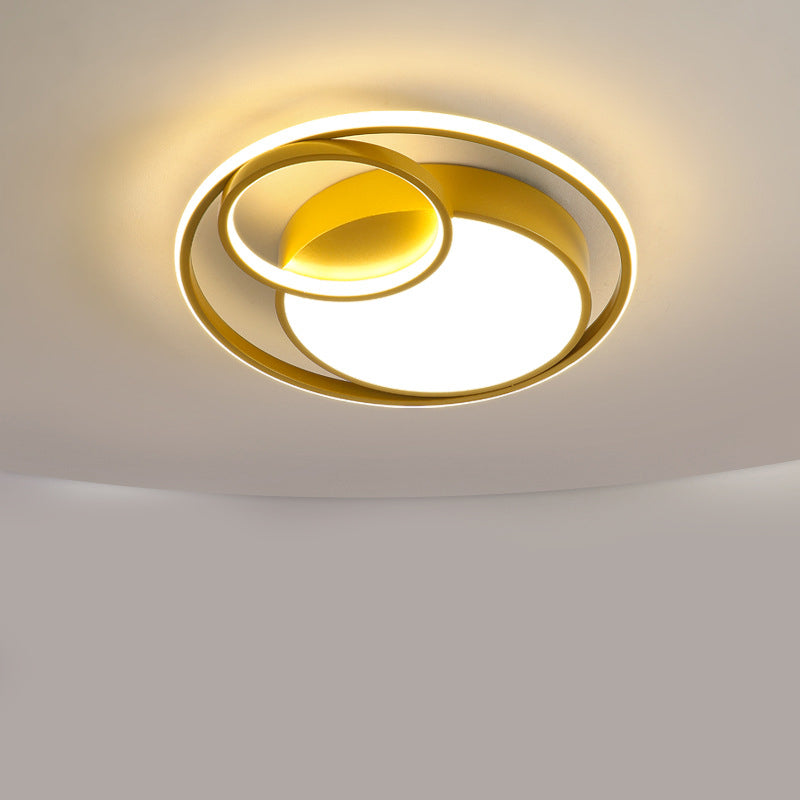 Metaal 3 ringen inbouwarmatuur moderne stijl 3 koppen led-inbouwlamp