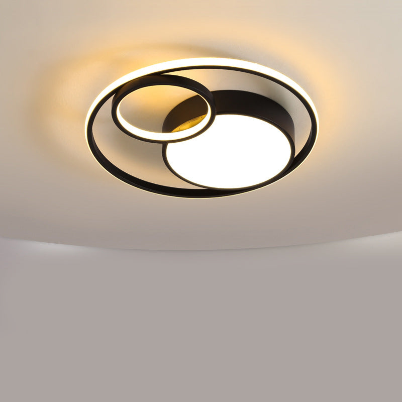Metaal 3 ringen inbouwarmatuur moderne stijl 3 koppen led-inbouwlamp